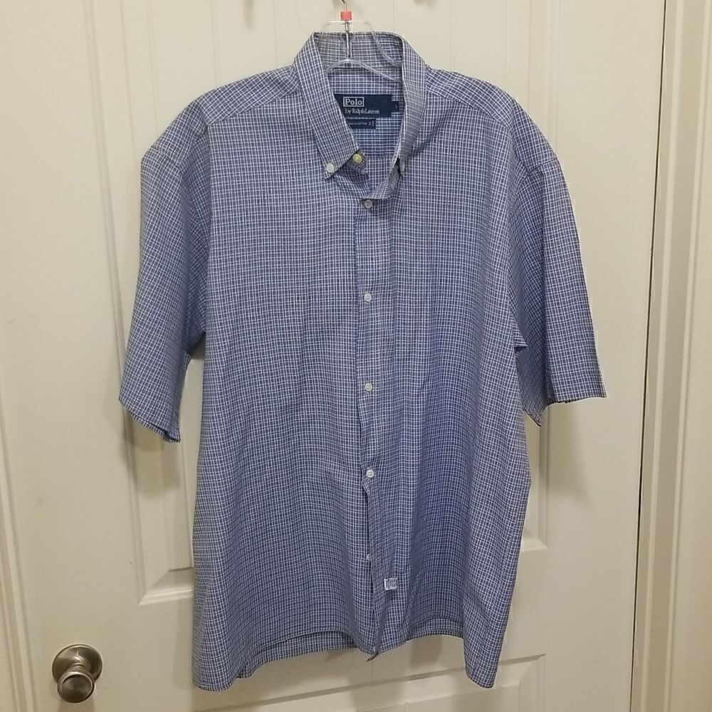 Polo by Ralph Lauren 100% Cotton Shirt Men's sz Large